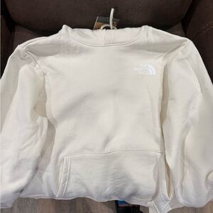 North face NWT cream sweatshirt